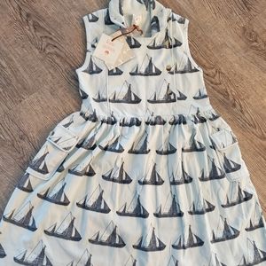 Kate Quinn sailboat dress